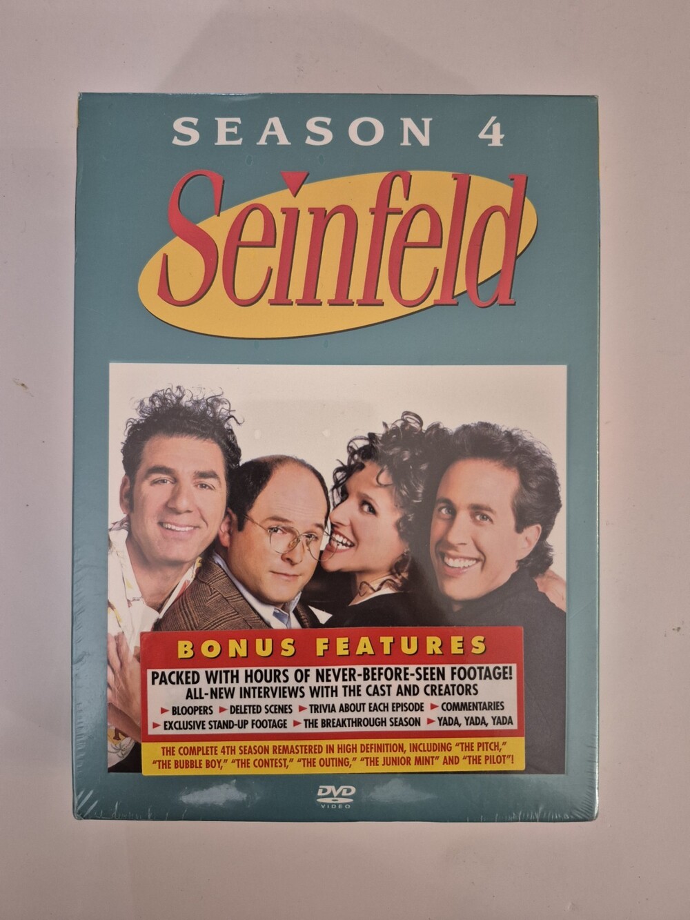 Seinfeld: Season 4 (DVD, 1992) New Sealed